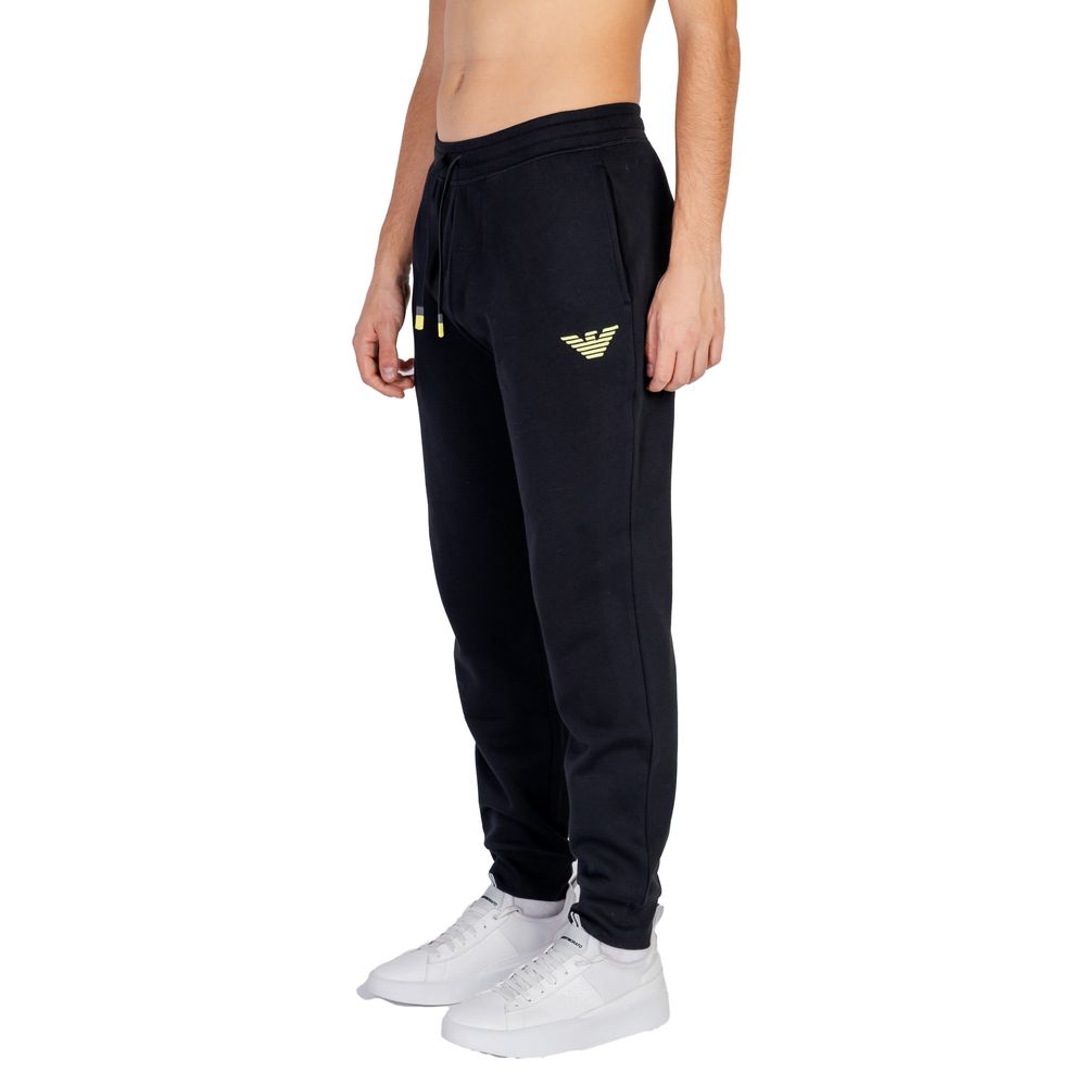 Emporio Armani Underwear Black Cotton Joggers Workout Pant -   -  Emporio Armani Underwear.