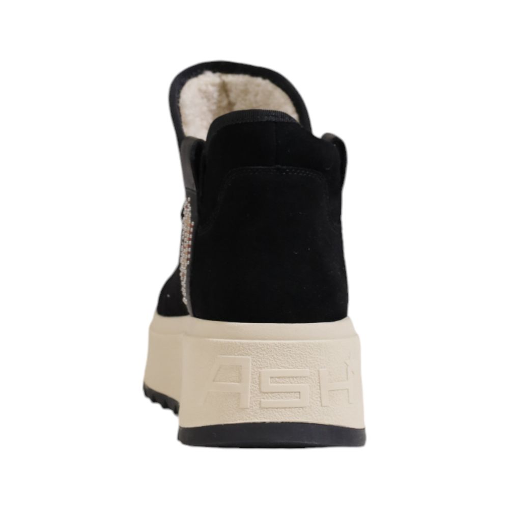 ASH Black Suede Leather Ankle -   -  ASH.