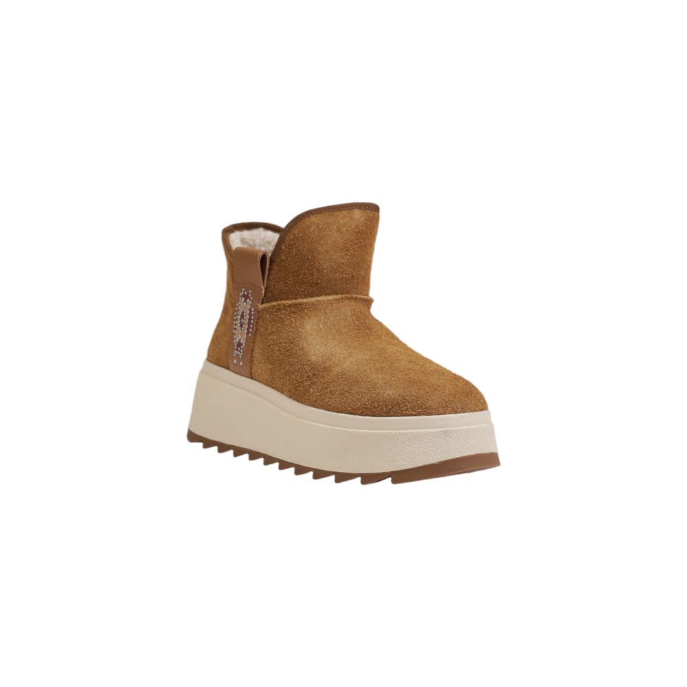 ASH Brown Suede Leather Ankle -   -  ASH.