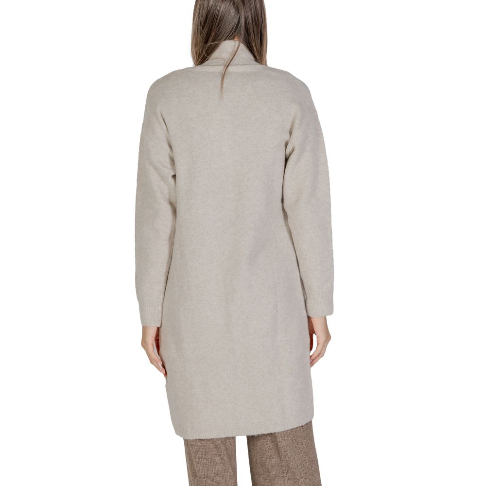 Morgan De Toi Beige Polyester Cardigan -   -  Morgan De Toi.