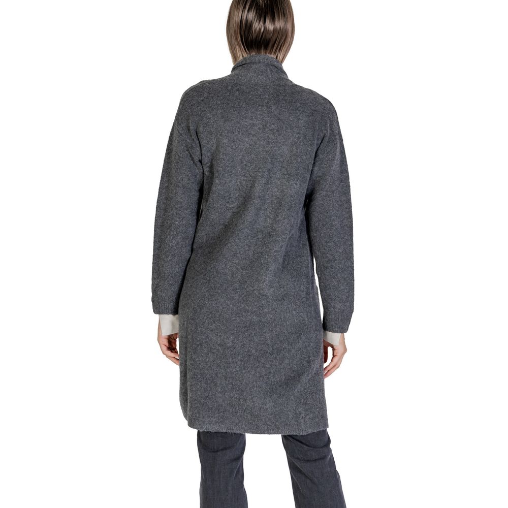 Morgan De Toi Gray Polyester Cardigan -   -  Morgan De Toi.