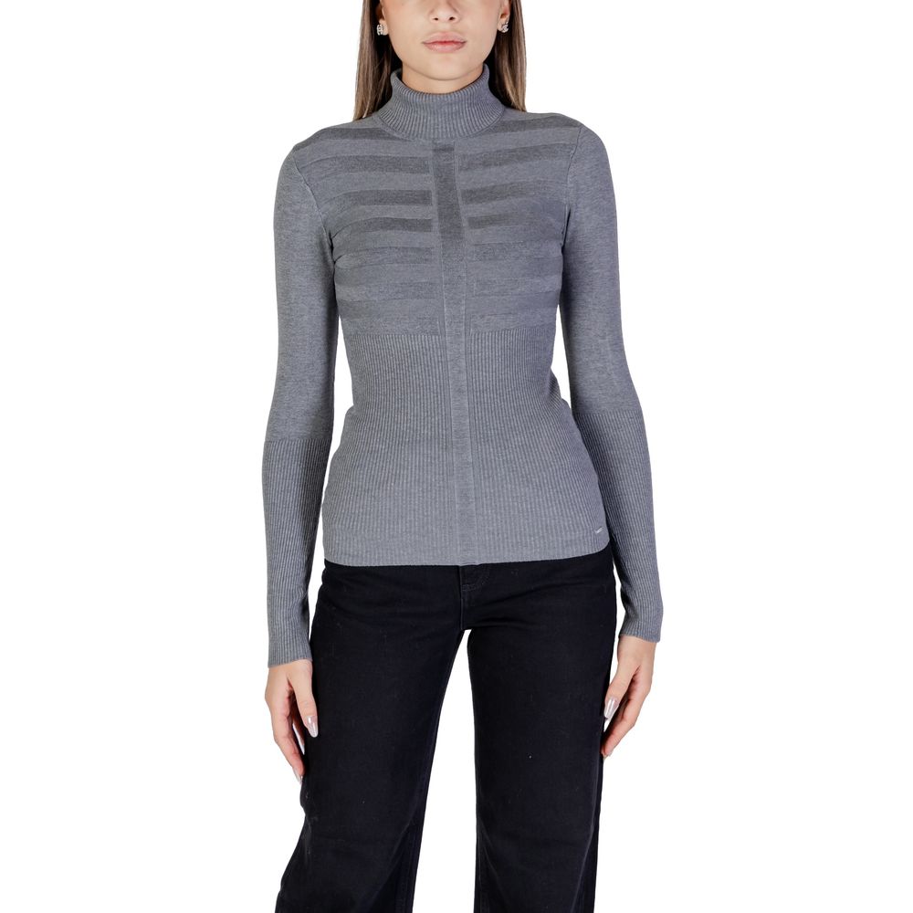 Morgan De Toi Gray Viscose Turtleneck -   -  Morgan De Toi.