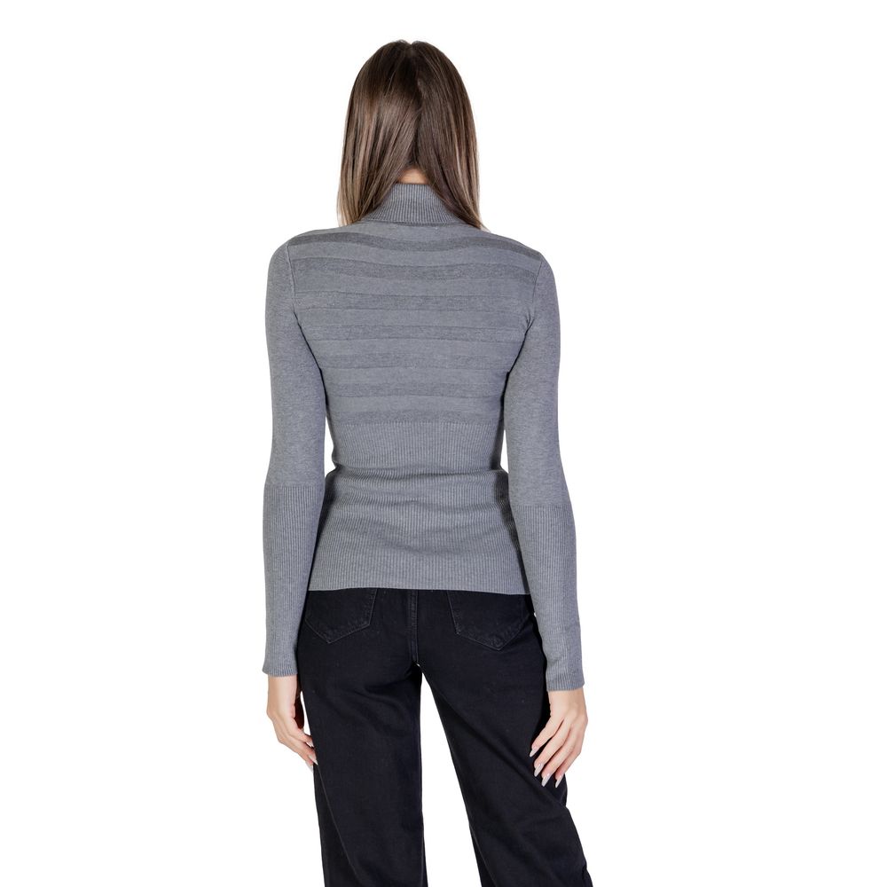 Morgan De Toi Gray Viscose Turtleneck -   -  Morgan De Toi.