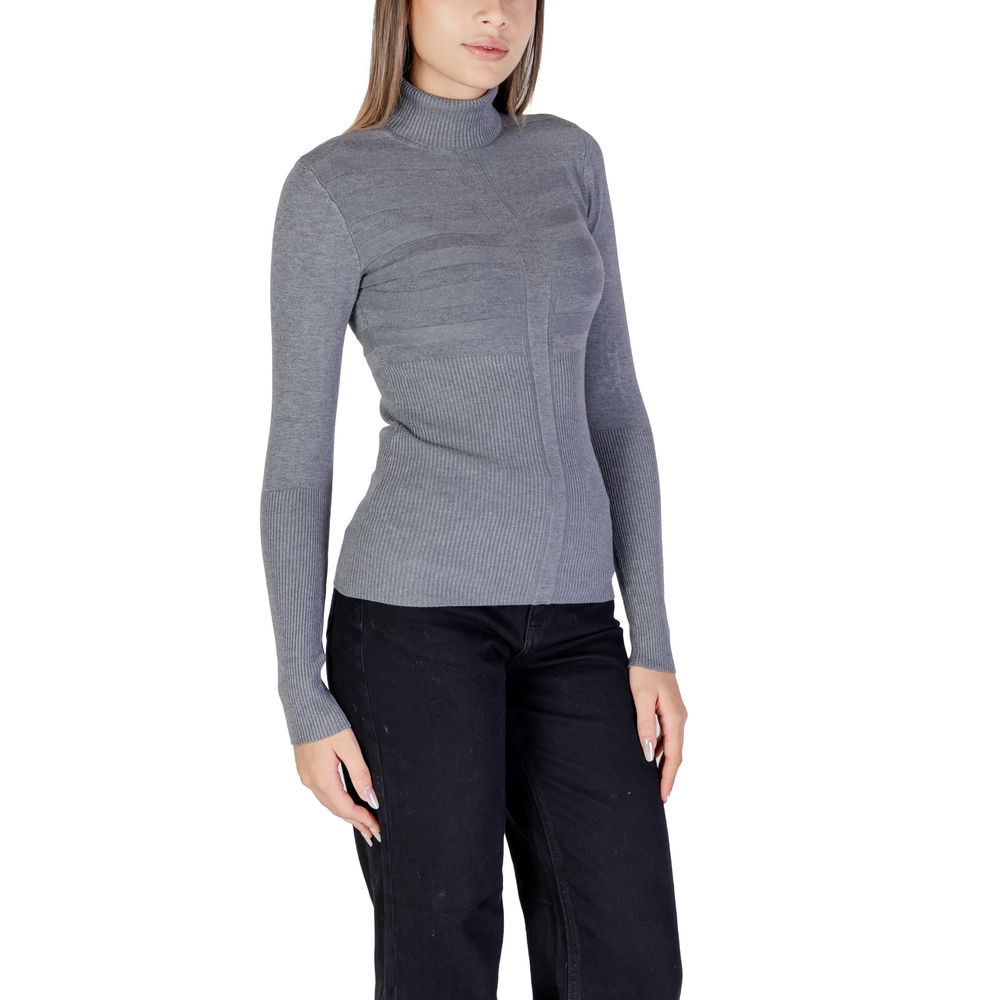 Morgan De Toi Gray Viscose Turtleneck -   -  Morgan De Toi.