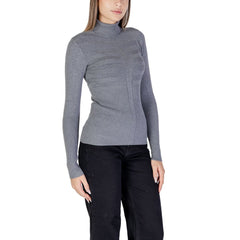 Morgan De Toi Gray Viscose Turtleneck -   -  Morgan De Toi.