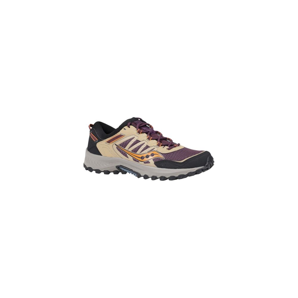 Saucony Purple Nubuc Leather Sneaker -   -  Saucony.
