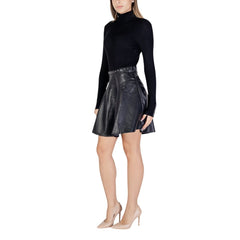 Morgan De Toi Black Viscose Midi -   -  Morgan De Toi.