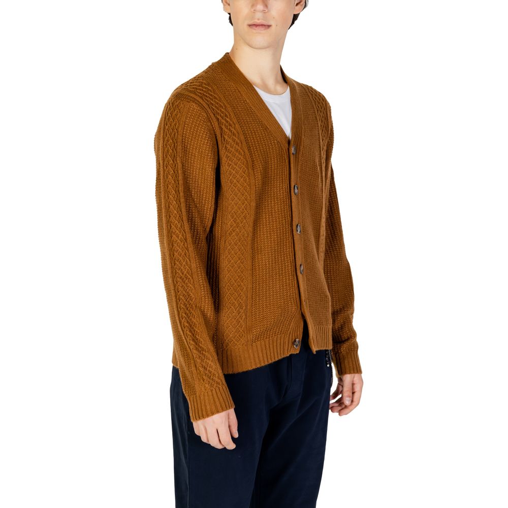 Hamaki-Ho Beige Polyester Cardigan -   -  Hamaki-Ho.