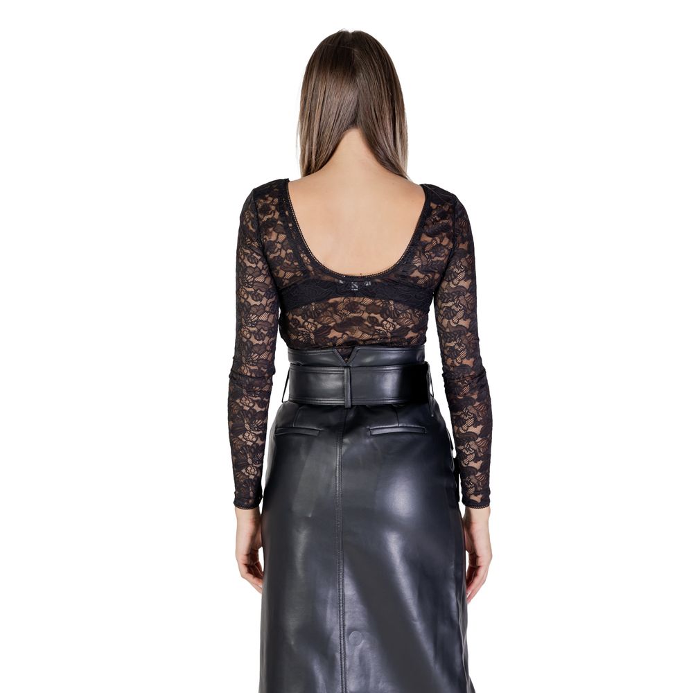 Morgan De Toi Black Polyamide Bodysuit -   -  Morgan De Toi.