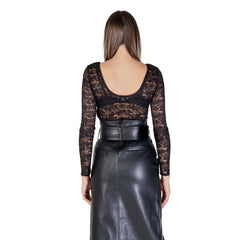 Morgan De Toi Black Polyamide Bodysuit -   -  Morgan De Toi.