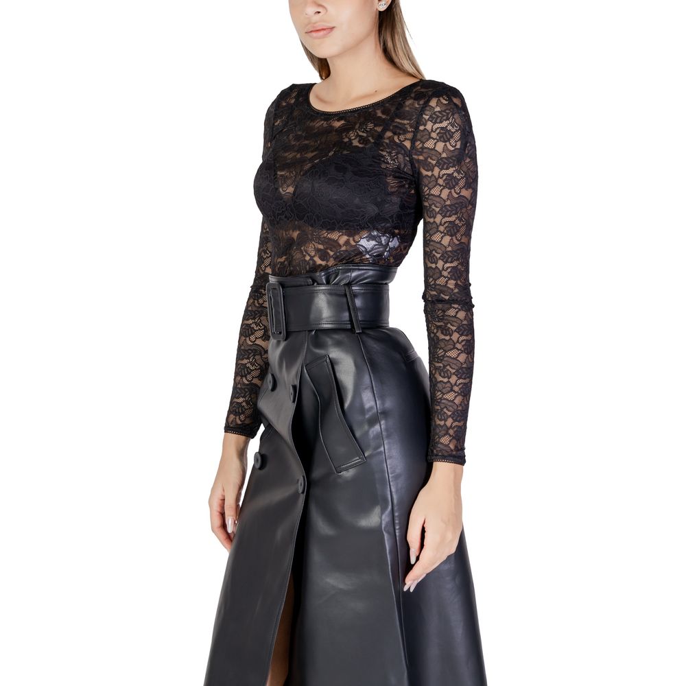 Morgan De Toi Black Polyamide Bodysuit -   -  Morgan De Toi.