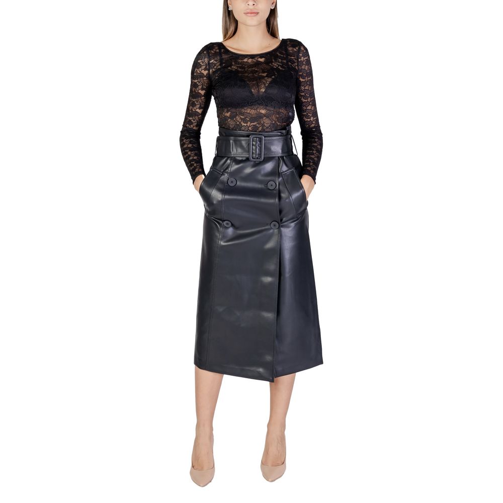 Morgan De Toi Black Polyamide Bodysuit -   -  Morgan De Toi.