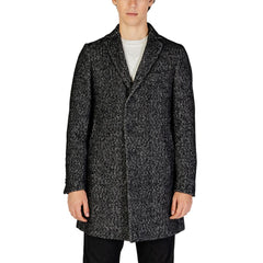 Hamaki-Ho Black Polyester Coat -   -  Hamaki-Ho.