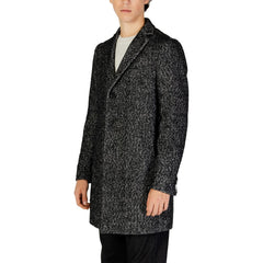 Hamaki-Ho Black Polyester Coat -   -  Hamaki-Ho.
