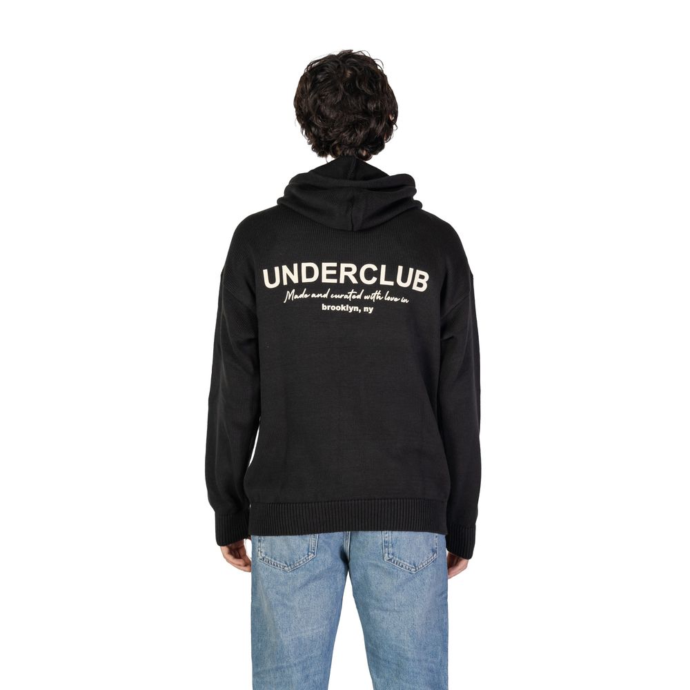 Underclub Black Cotton Sweater -   -  Underclub.