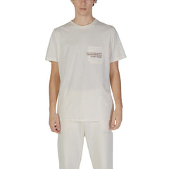 Underclub Cream Cotton T-Shirt -   -  Underclub.