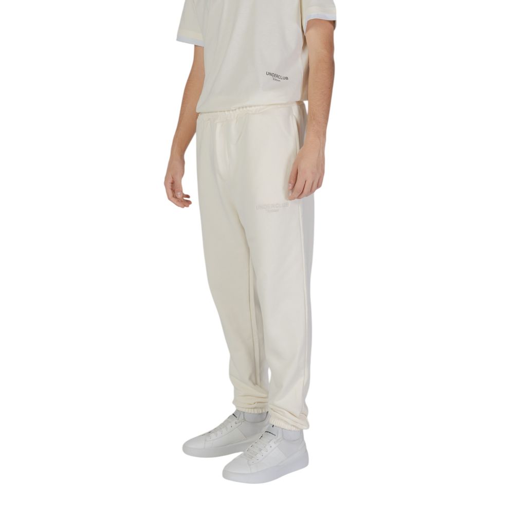 Underclub Cream Cotton Joggers Workout Pant -   -  Underclub.