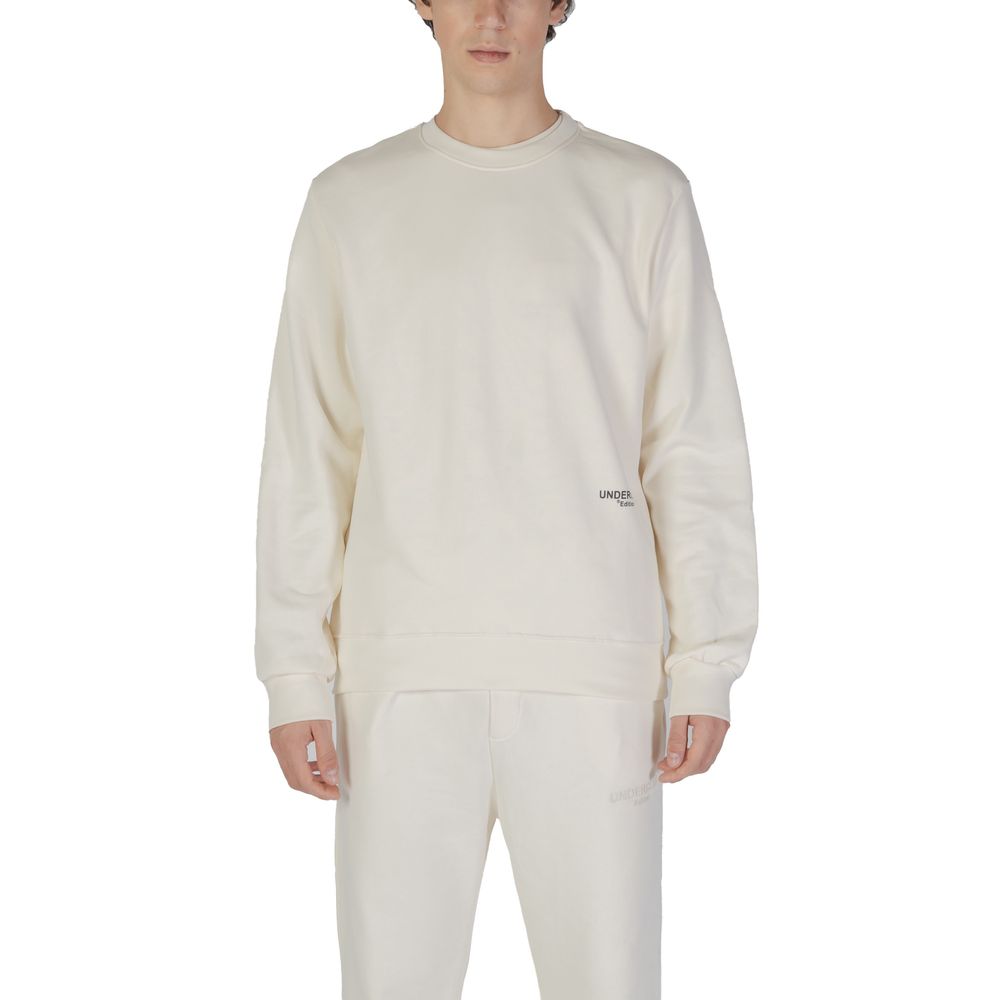 Underclub Cream Cotton Sweatshirt -   -  Underclub.