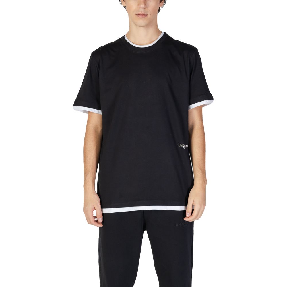 Underclub Black Cotton T-Shirt -   -  Underclub.