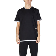 Underclub Black Cotton T-Shirt -   -  Underclub.