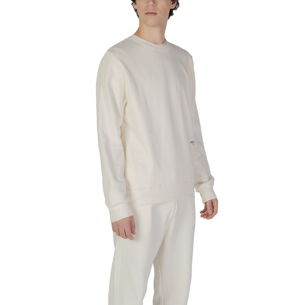 Underclub Cream Cotton Sweatshirt -   -  Underclub.