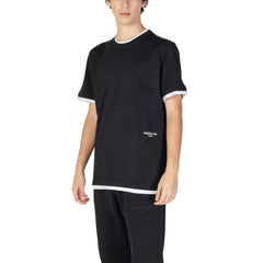 Underclub Black Cotton T-Shirt -   -  Underclub.