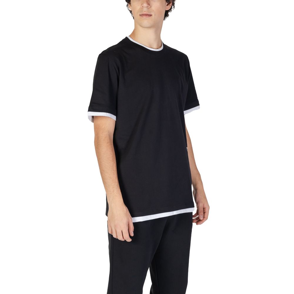 Underclub Black Cotton T-Shirt -   -  Underclub.