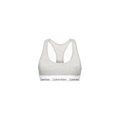 Calvin Klein Underwear Gray Cotton Bra -   -  Calvin Klein Underwear.