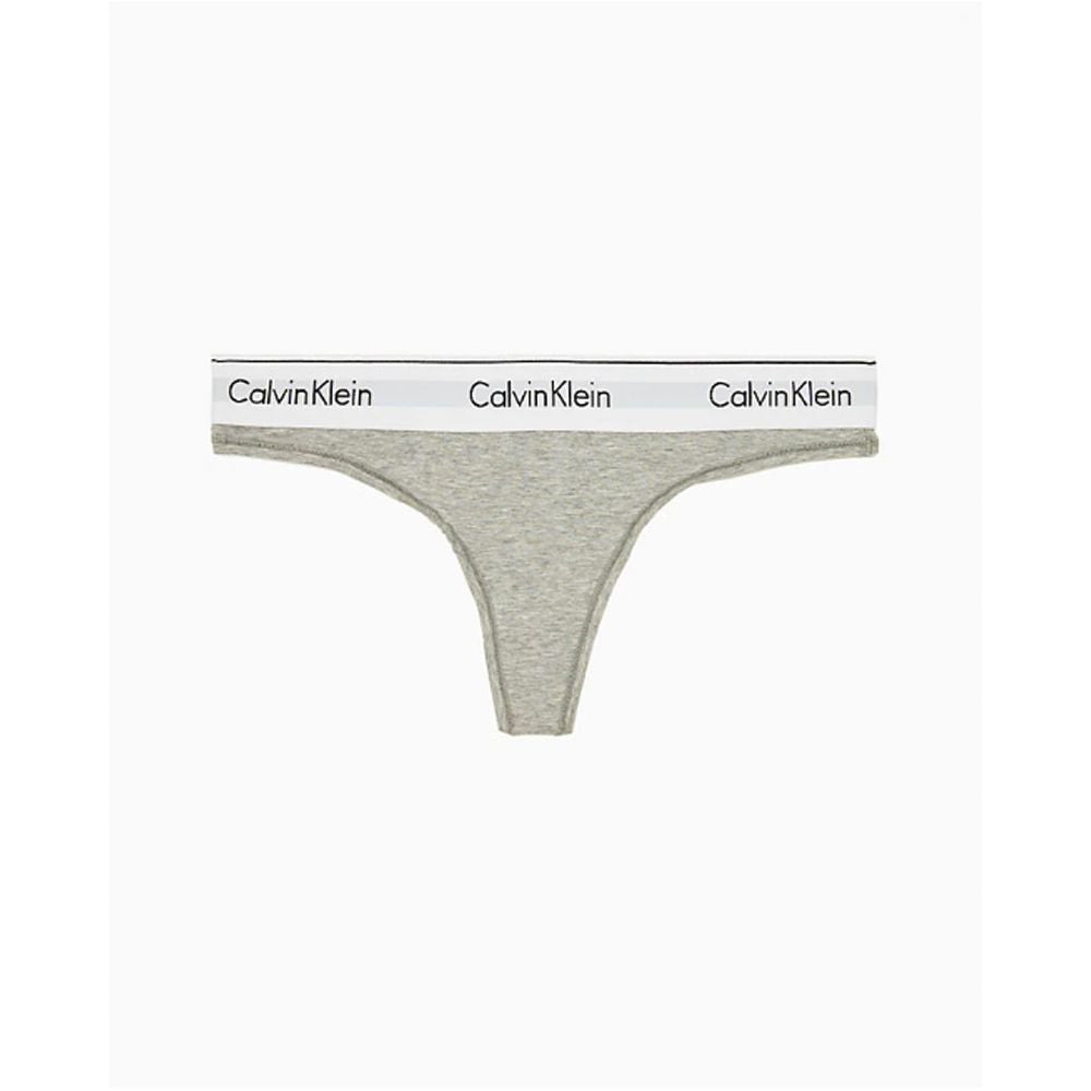 Calvin Klein Underwear Gray Cotton Panty -   -  Calvin Klein Underwear.