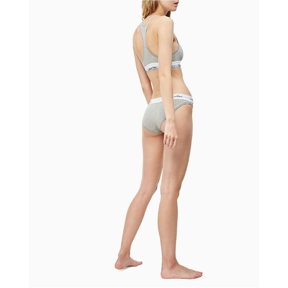Calvin Klein Underwear Gray Cotton Panty -   -  Calvin Klein Underwear.
