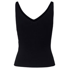 Jacqueline De Yong Black Viscose Tank Top -   -  Jacqueline De Yong.