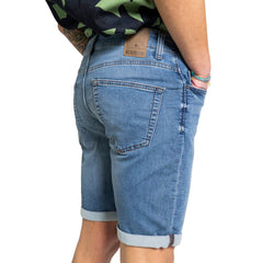 Only & Sons Blue Cotton Short -   -  Only & Sons.
