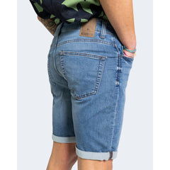Only & Sons Blue Cotton Short -   -  Only & Sons.