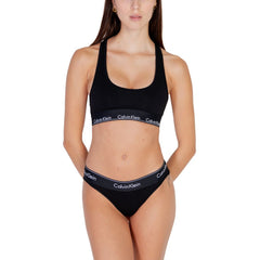 Calvin Klein Underwear Black Cotton Bra -   -  Calvin Klein Underwear.