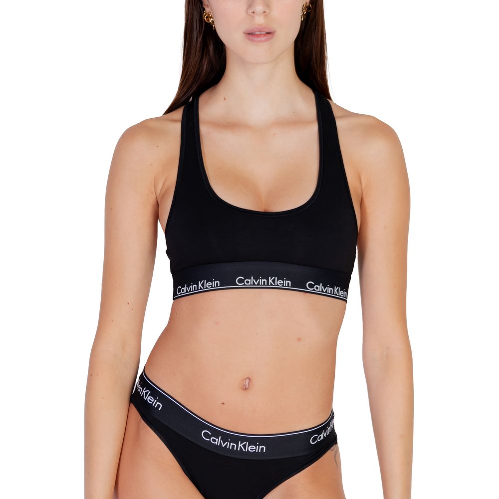 Calvin Klein Underwear Black Cotton Bra -   -  Calvin Klein Underwear.