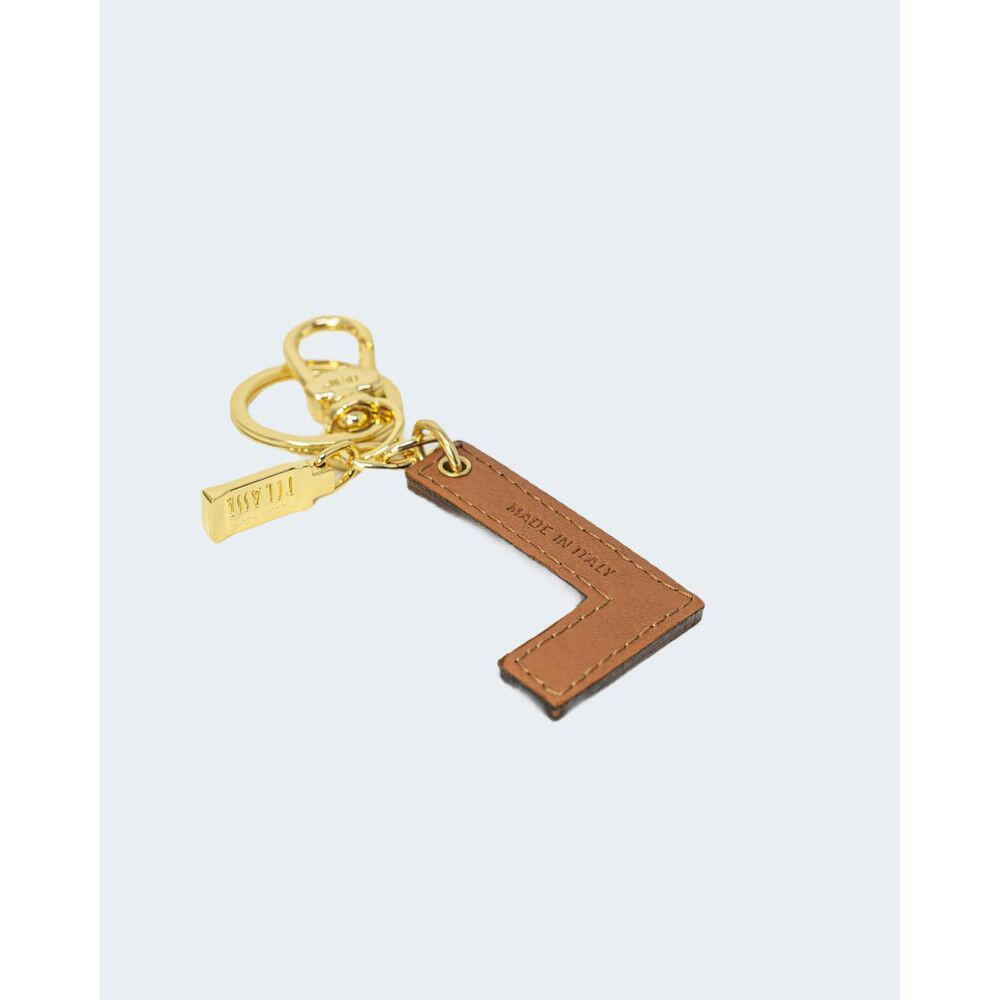 Alviero Martini Prima Classe Beige Leather Keychain -   -  Alviero Martini Prima Classe.
