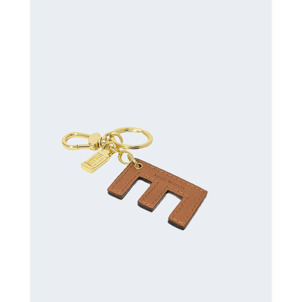 Alviero Martini Prima Classe Beige Leather Keychain -   -  Alviero Martini Prima Classe.