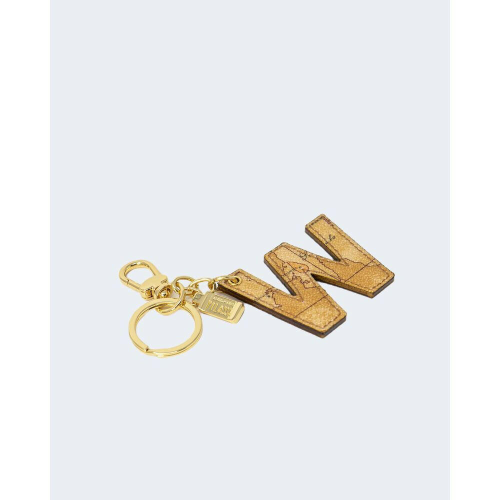 Alviero Martini Prima Classe Beige Leather Keychain -   -  Alviero Martini Prima Classe.