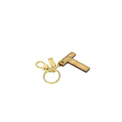 Alviero Martini Prima Classe Beige Leather Keychain -   -  Alviero Martini Prima Classe.