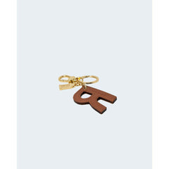 Alviero Martini Prima Classe Beige Leather Keychain -   -  Alviero Martini Prima Classe.