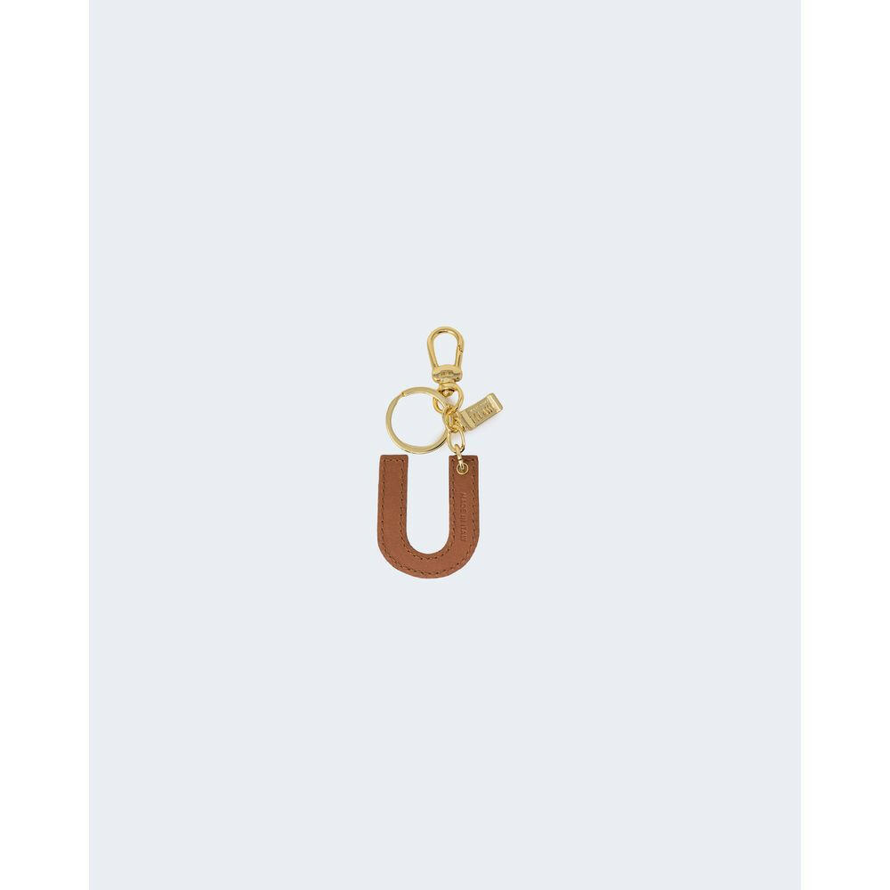Alviero Martini Prima Classe Beige Leather Keychain -   -  Alviero Martini Prima Classe.