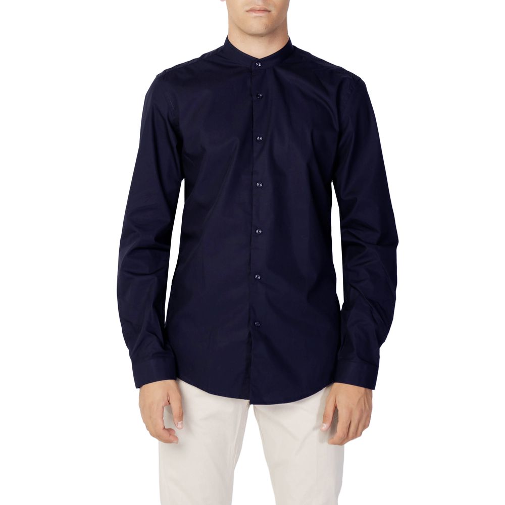 Antony Morato Blue Cotton Shirt -   -  Antony Morato.