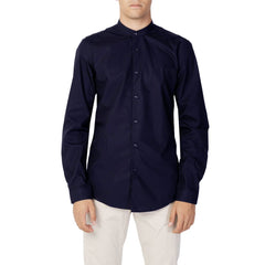Antony Morato Blue Cotton Shirt -   -  Antony Morato.