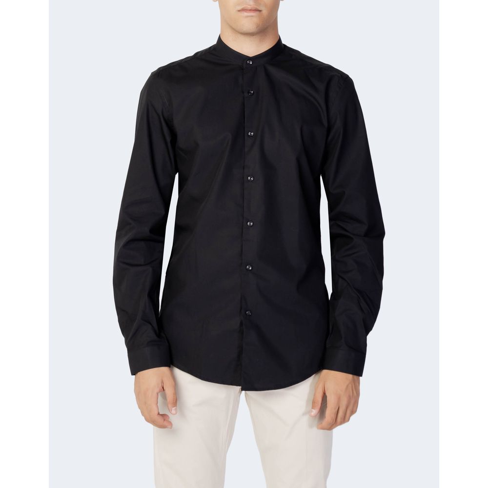 Antony Morato Black Cotton Shirt -   -  Antony Morato.