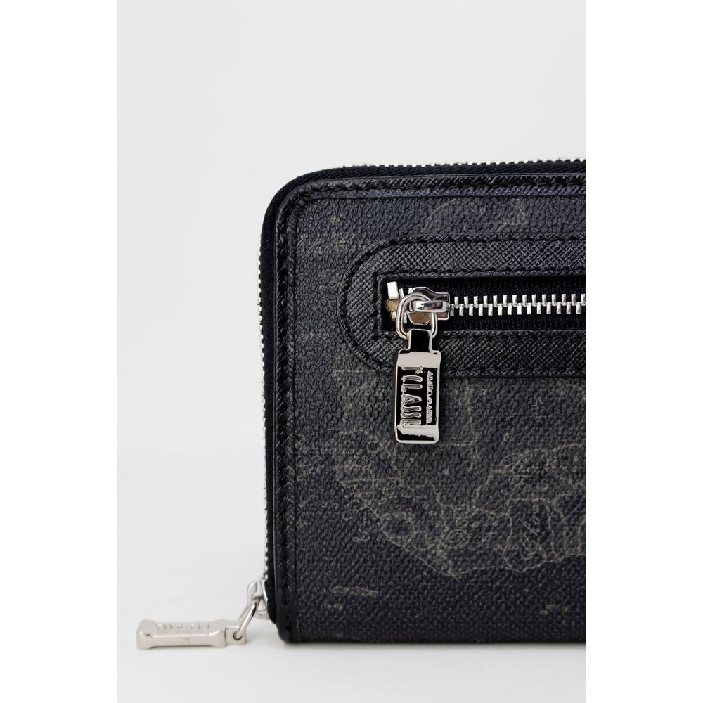 Alviero Martini Prima Classe Black Leather Wallet -  Leather Wallet for Men -  Alviero Martini Prima Classe.