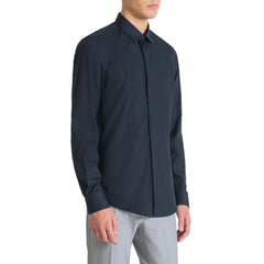 Antony Morato Blue Cotton Shirt -   -  Antony Morato.