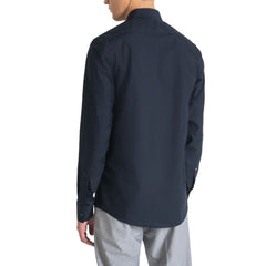 Antony Morato Blue Cotton Shirt -   -  Antony Morato.
