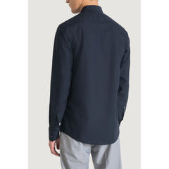 Antony Morato Blue Cotton Shirt -   -  Antony Morato.
