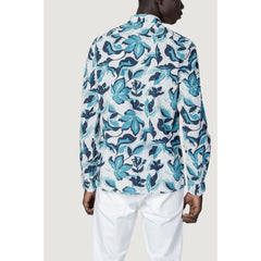 Antony Morato Blue Viscose Shirt -   -  Antony Morato.