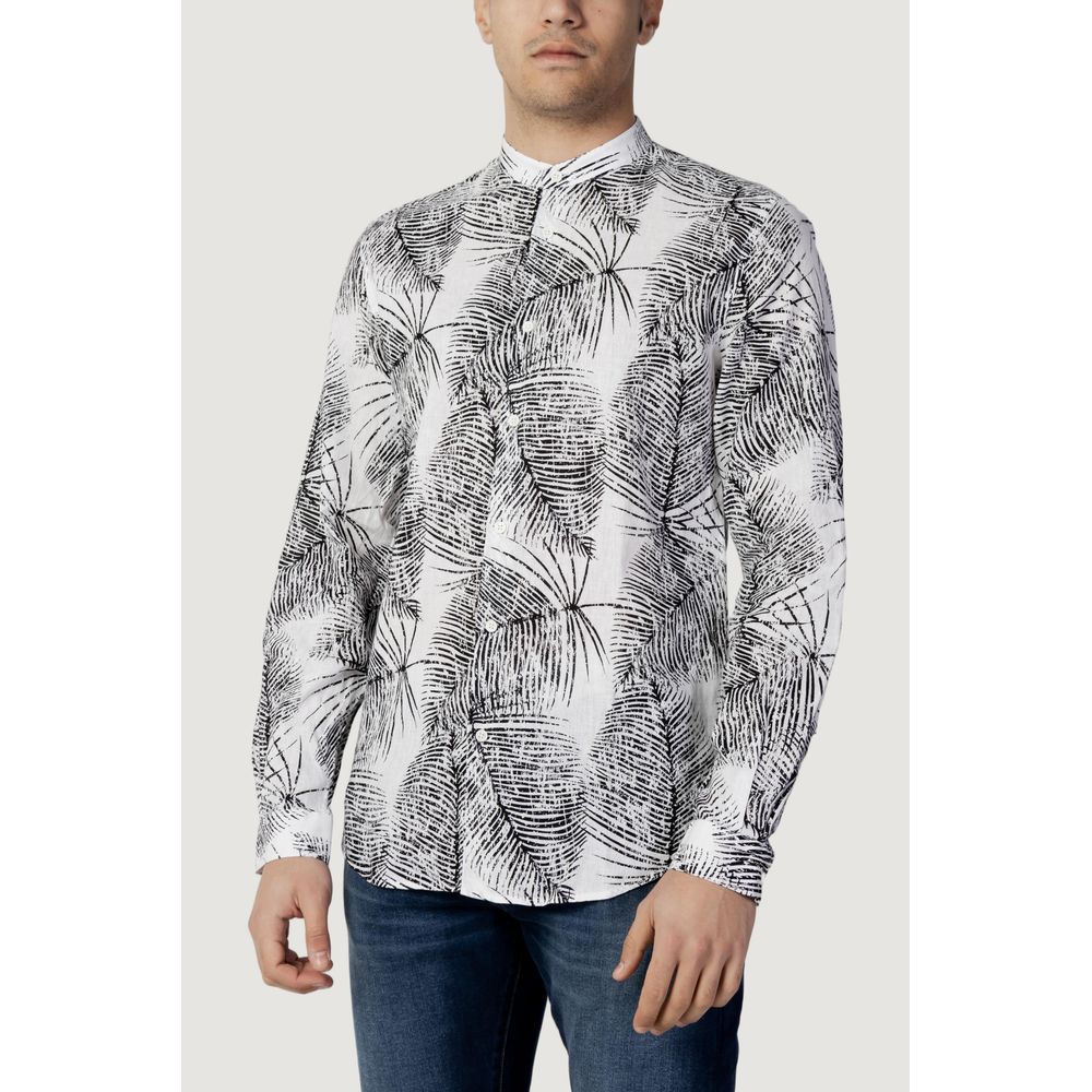 Antony Morato Black Linen Shirt -   -  Antony Morato.